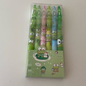 Keroppi Pen Pack 6pcs